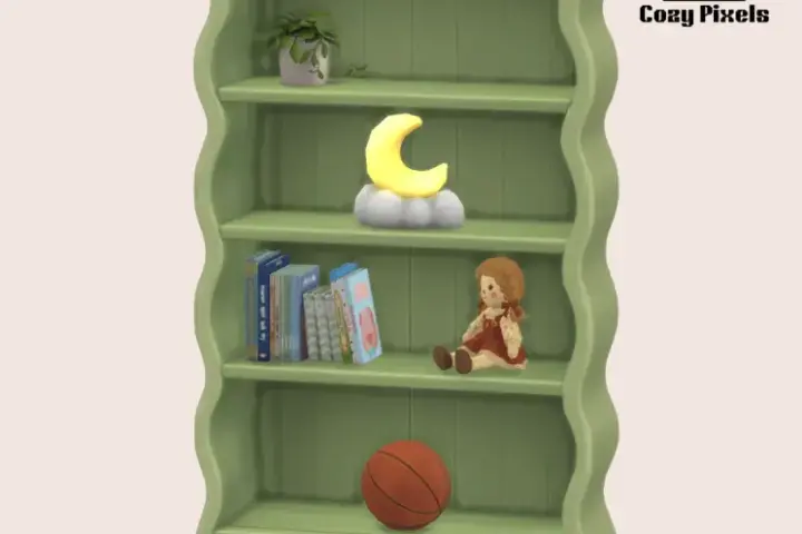 Curved Bookshelf
