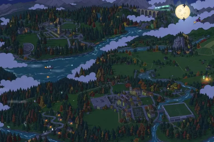 Ravenwood - Cartoon Worlds Animated Halloween Edition