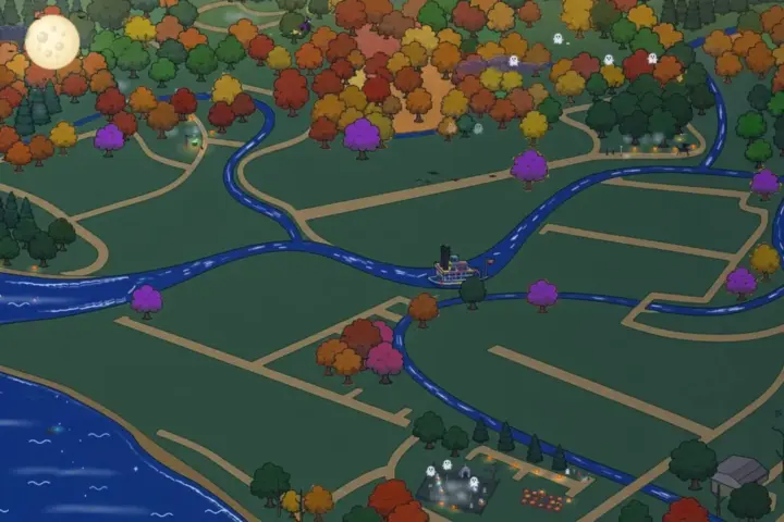 Willow Creek - Cartoon Worlds Animated Halloween Edition