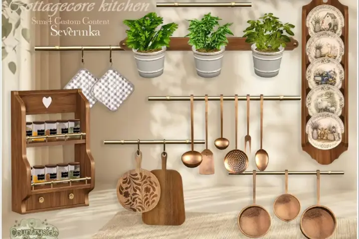 Severinka - Cottagecore kitchen wall decor