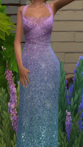 Starry Night Gown (3 Swatches)