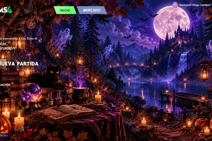 Magic Dark Menu- Main Menu Override- lunicorn