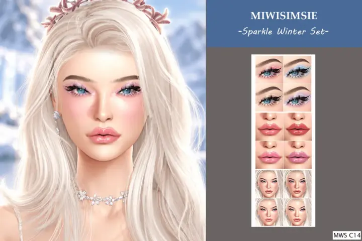 Sparkle Winter Make Up Set