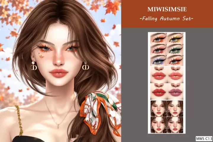 Falling Autumn Make Up Set