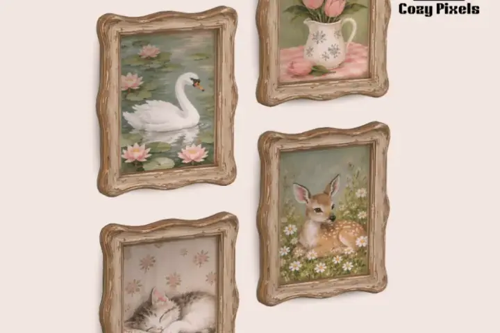 Vintage Cute Frame