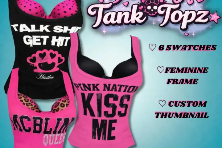 Dumbburgergirl - Trashy Tank Topz
