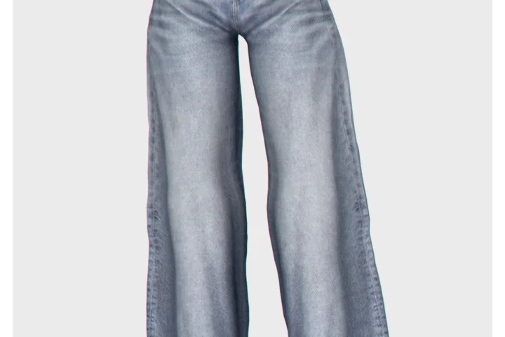 High Waist Loose Jeans