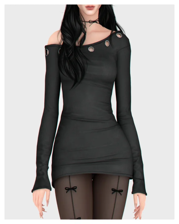 Meili Off Shoulder Dress