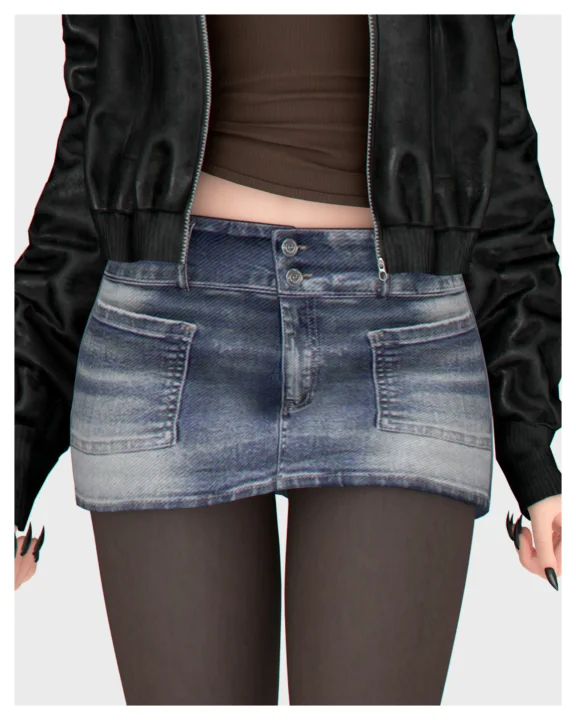Pam Jeans Skirt