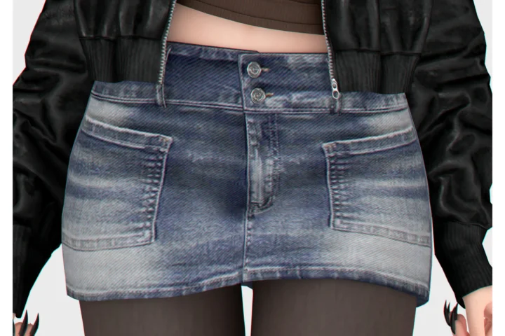 Pam Jeans Skirt