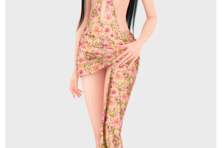 Rowan Drapped Dress
