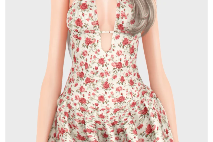 Luna Halter Dress