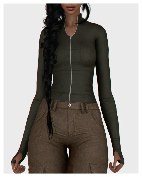 Yola Long Sleeves Mockneck