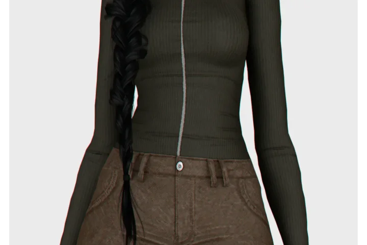Yola Long Sleeves Mockneck