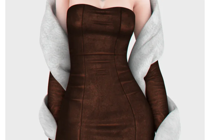 Lux Fur Scarf