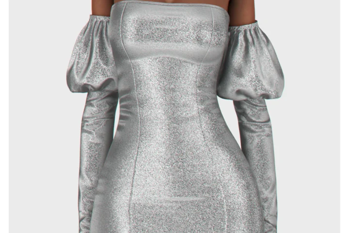 Gwen Puff Sleeves Dress