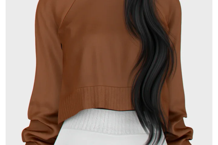 Rolled Up Sleeves Soft Sweater
