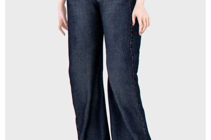 Low Rise Straight Jeans