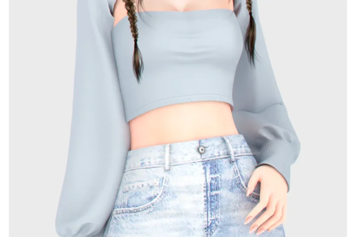 Milly Top and Sleeves