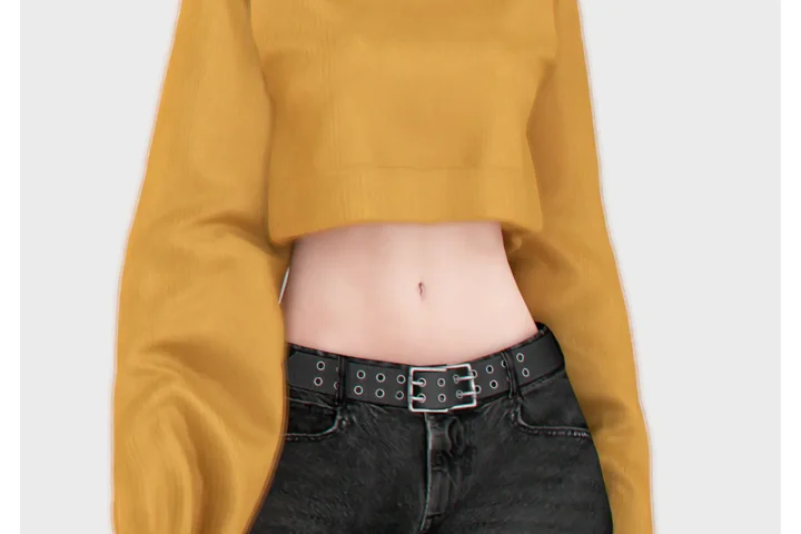 Oversized Sleeve Turtleneck Sweater