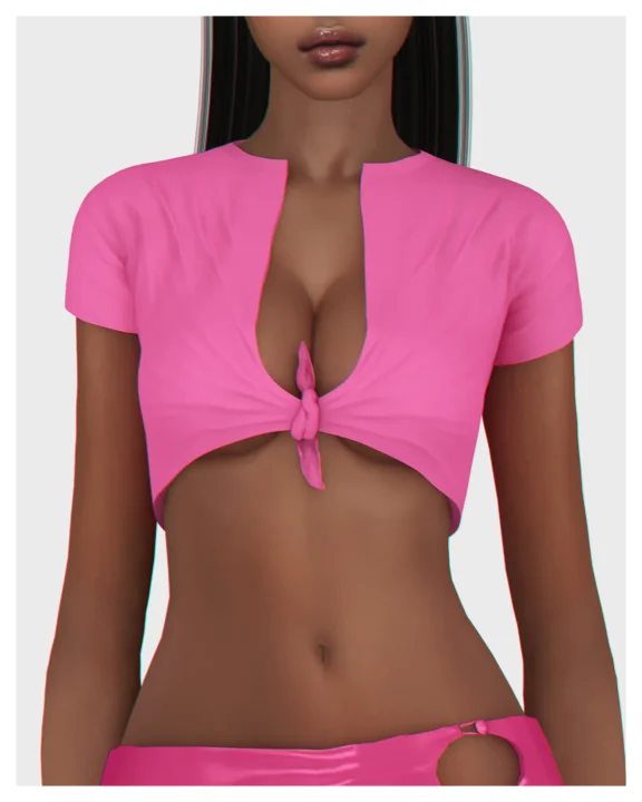 Kate Tied Crop Top