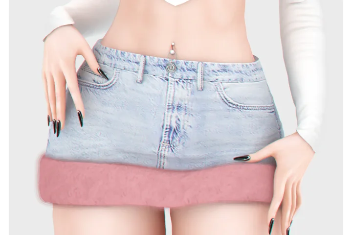 Jessy Denim Skirt