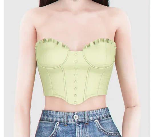 Lydia Button Corset