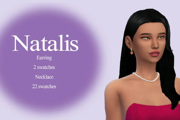 Necklace & earrings set N02ⁿᵃᵗᵃˡⁱˢ