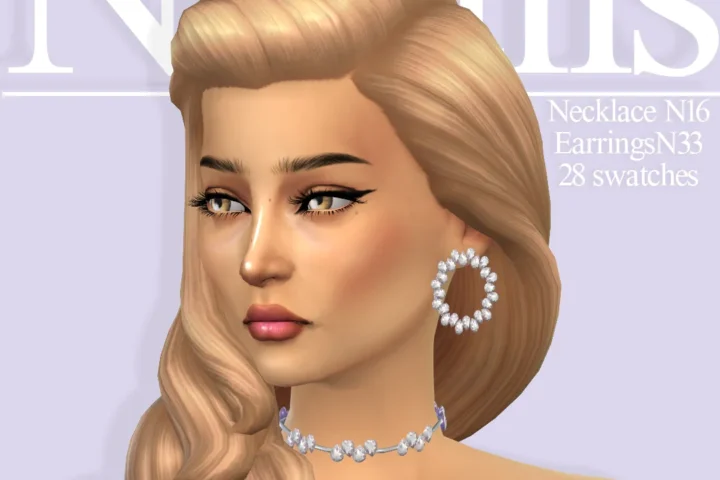 Necklace N16, EarringsN33ⁿᵃᵗᵃˡⁱˢ