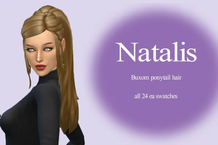 Buxom ponytail hairⁿᵃᵗᵃˡⁱˢ
