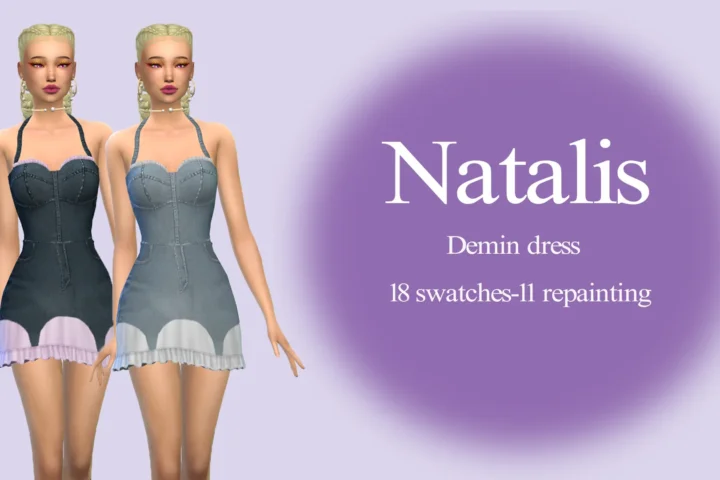Demin DressN01ⁿᵃᵗᵃˡⁱˢ