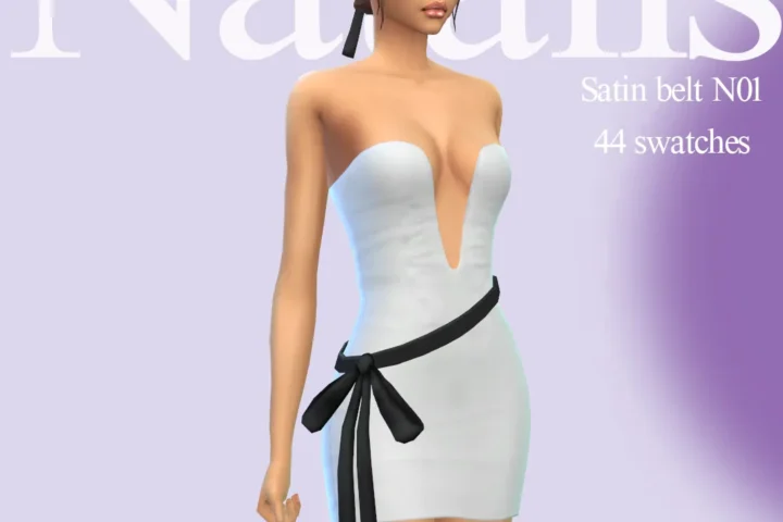 Satin belt N01ⁿᵃᵗᵃˡⁱˢ