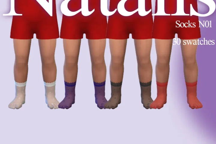 Socks N01 toddlerⁿᵃᵗᵃˡⁱˢ