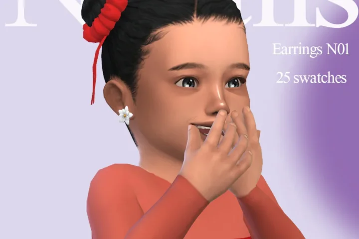 Earrings N01 toddlerⁿᵃᵗᵃˡⁱˢ