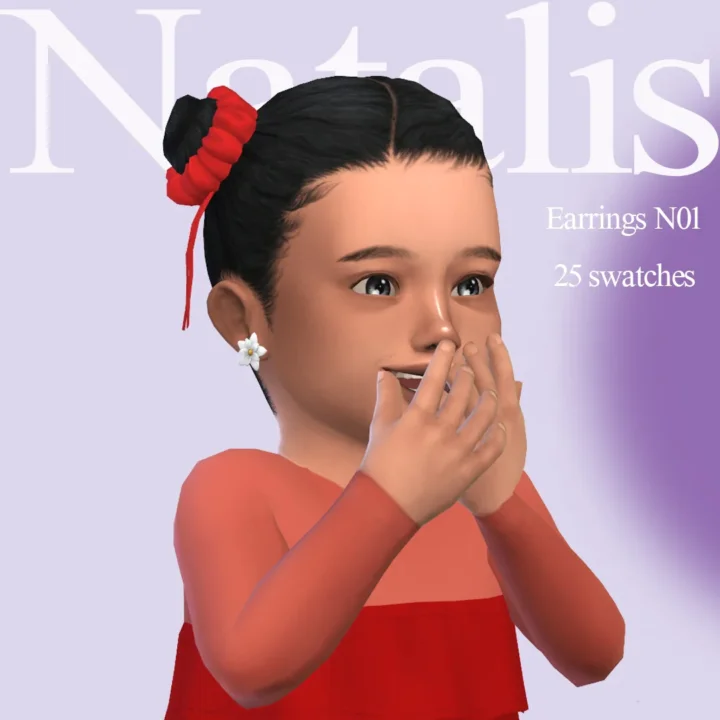 Earrings N01 toddlerⁿᵃᵗᵃˡⁱˢ