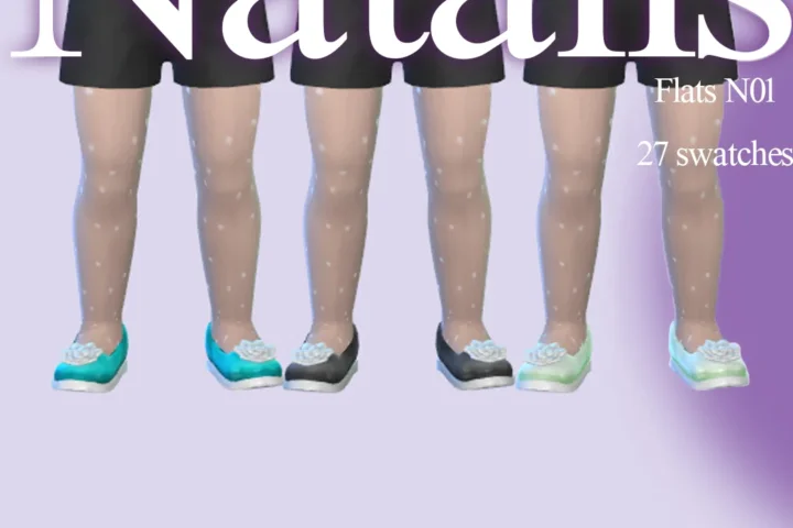 Flats N01 toddlerⁿᵃᵗᵃˡⁱˢ