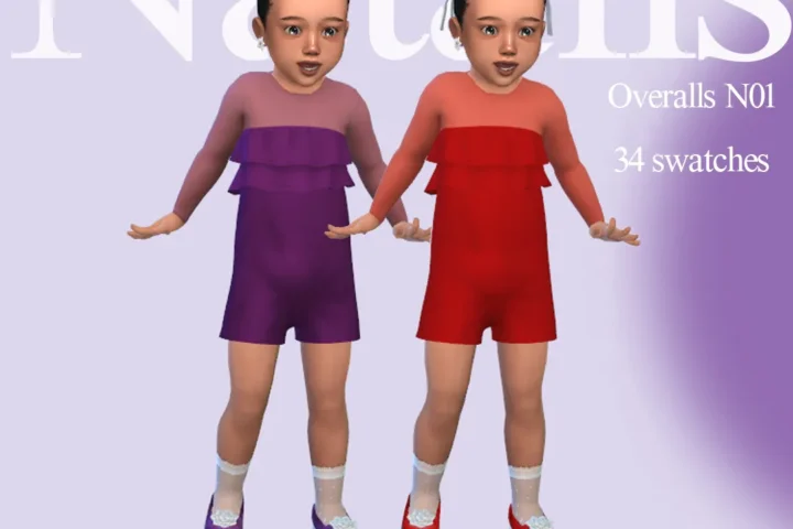 Overalls N01 toddlerⁿᵃᵗᵃˡⁱˢ