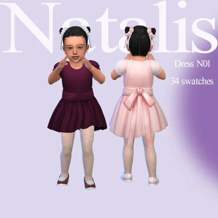 Dress N01 toddlerⁿᵃᵗᵃˡⁱˢ
