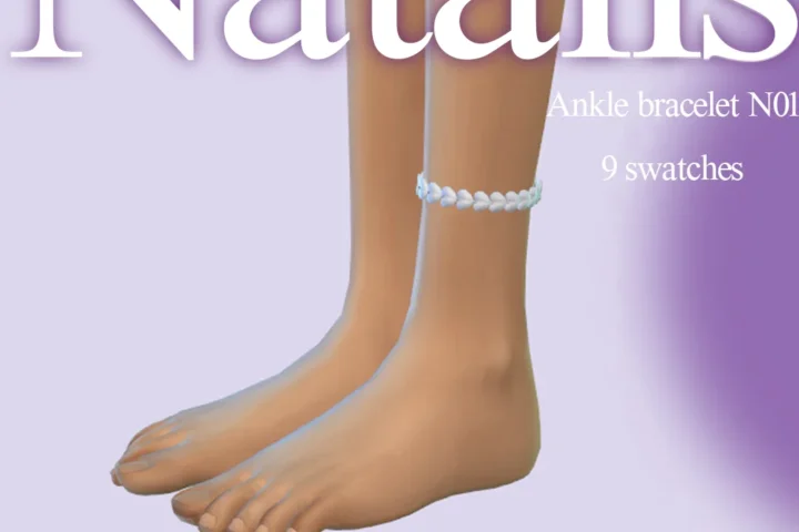 Ankle bracelet N01ⁿᵃᵗᵃˡⁱˢ