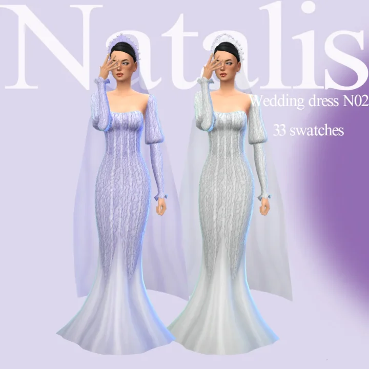 Wedding dress N02ⁿᵃᵗᵃˡⁱˢ