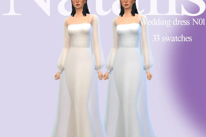 Wedding dress N01ⁿᵃᵗᵃˡⁱˢ