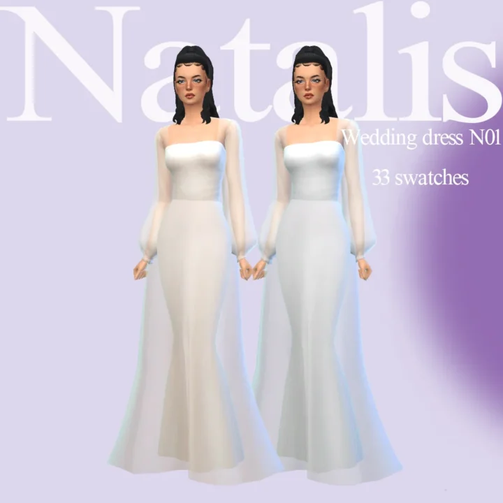 Wedding dress N01ⁿᵃᵗᵃˡⁱˢ