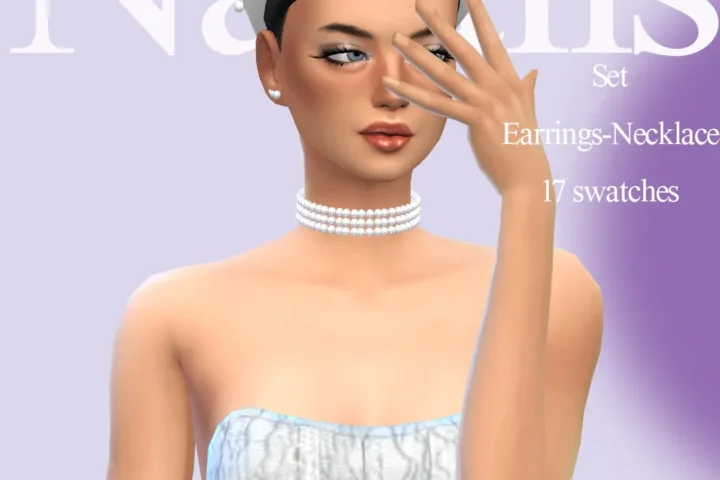 Necklace & earrings set N05ⁿᵃᵗᵃˡⁱˢ