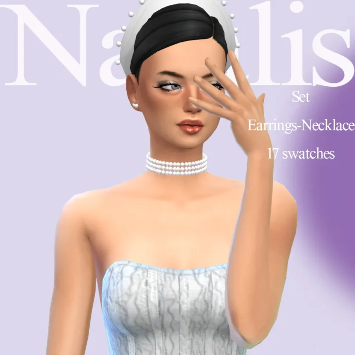 Necklace & earrings set N05ⁿᵃᵗᵃˡⁱˢ