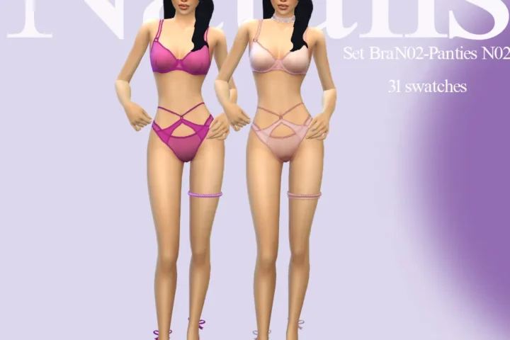 Set Bra N02-Panties N02ⁿᵃᵗᵃˡⁱˢ