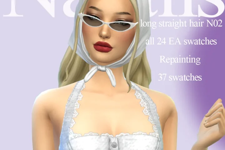 Long straight hair N02ⁿᵃᵗᵃˡⁱˢ