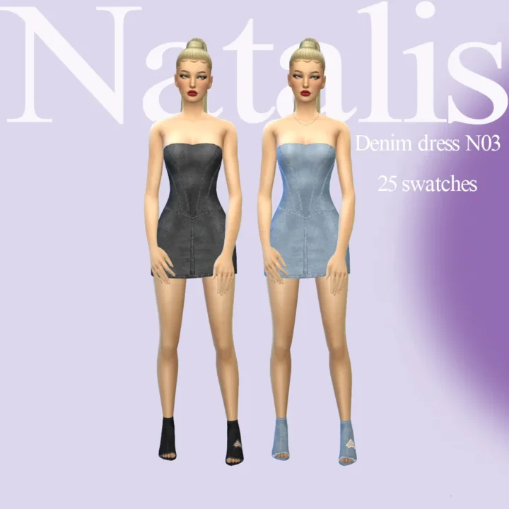Demin Dress N03ⁿᵃᵗᵃˡⁱˢ