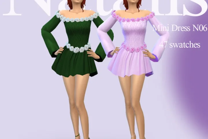 Mini Dress N06ⁿᵃᵗᵃˡⁱˢ