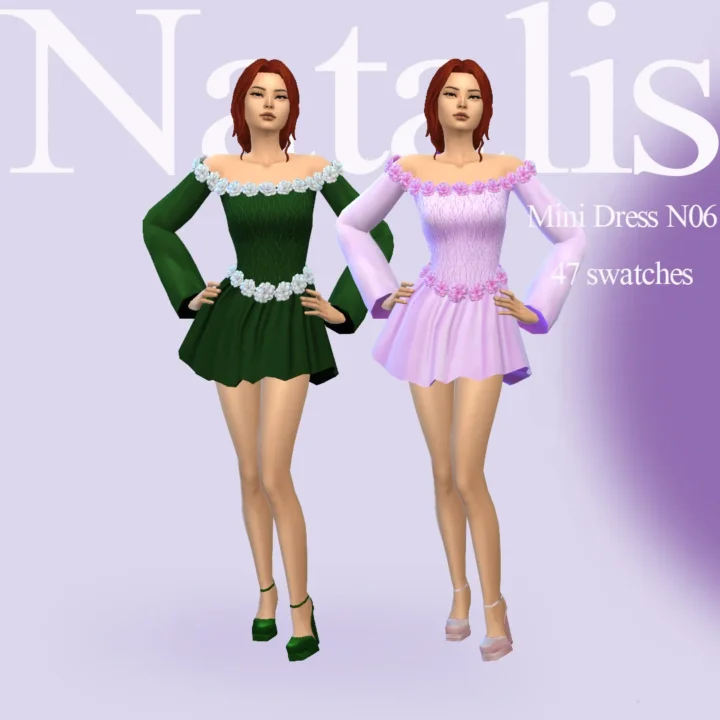 Mini Dress N06ⁿᵃᵗᵃˡⁱˢ