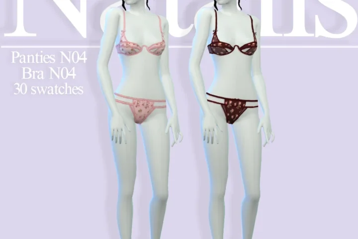 Bra N04, Panties N04ⁿᵃᵗᵃˡⁱˢ